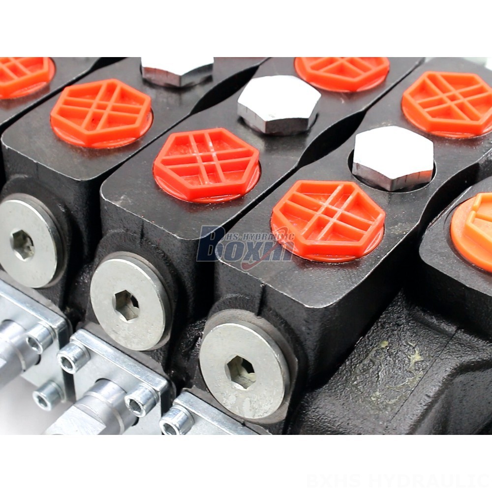 Hydraulic Solenoid Directional Valve 12v Micro Switch Directional Valve: DLS180 Manual 4 Spool detail image